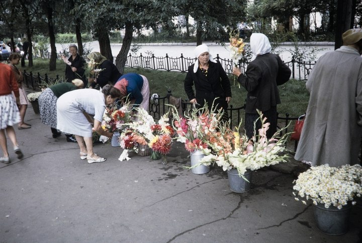 Уличные торговцы во времена СССР