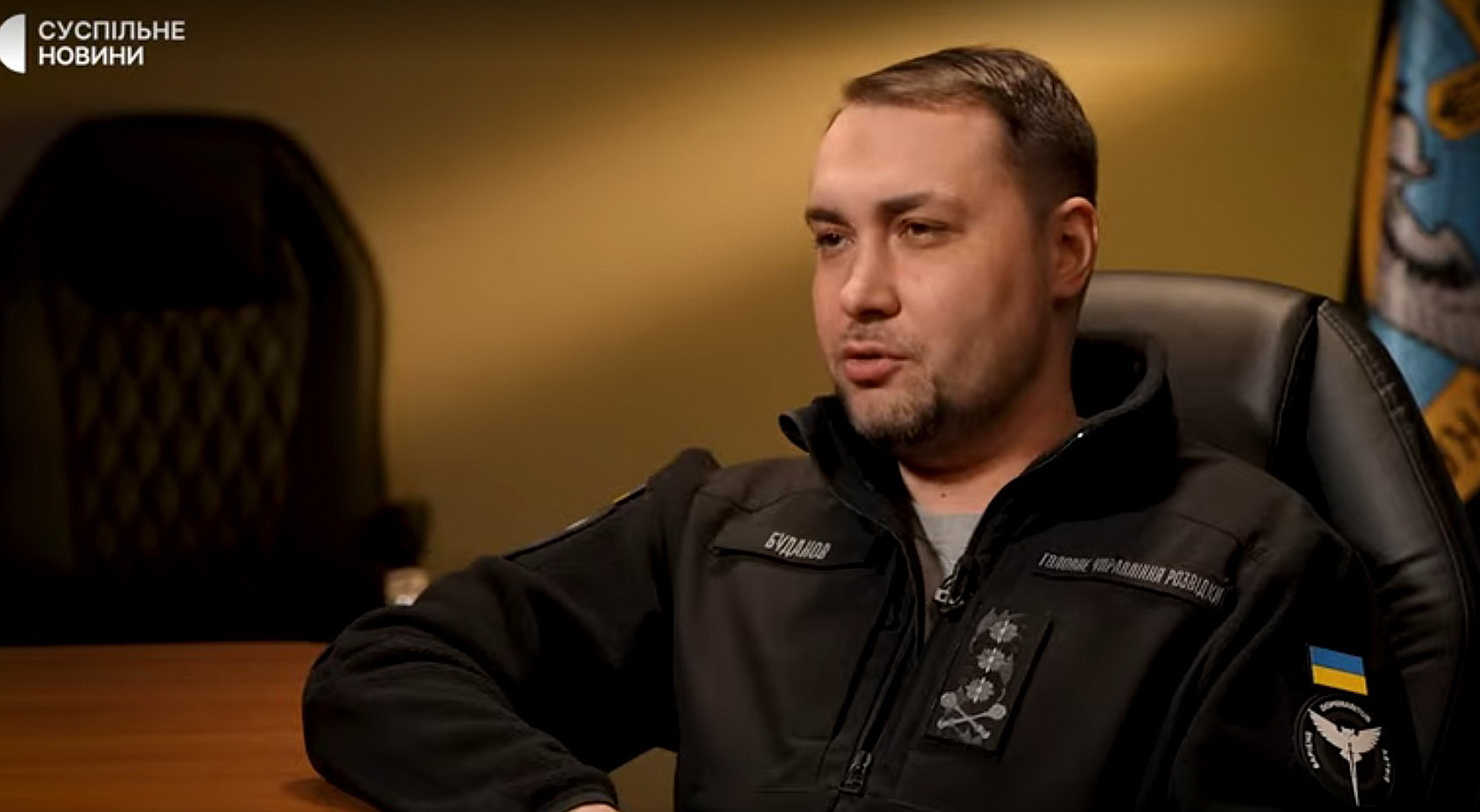 Журналистка работающего на западные гранты телеканала «Суспильне» за время интервью с главой украинской разведки...