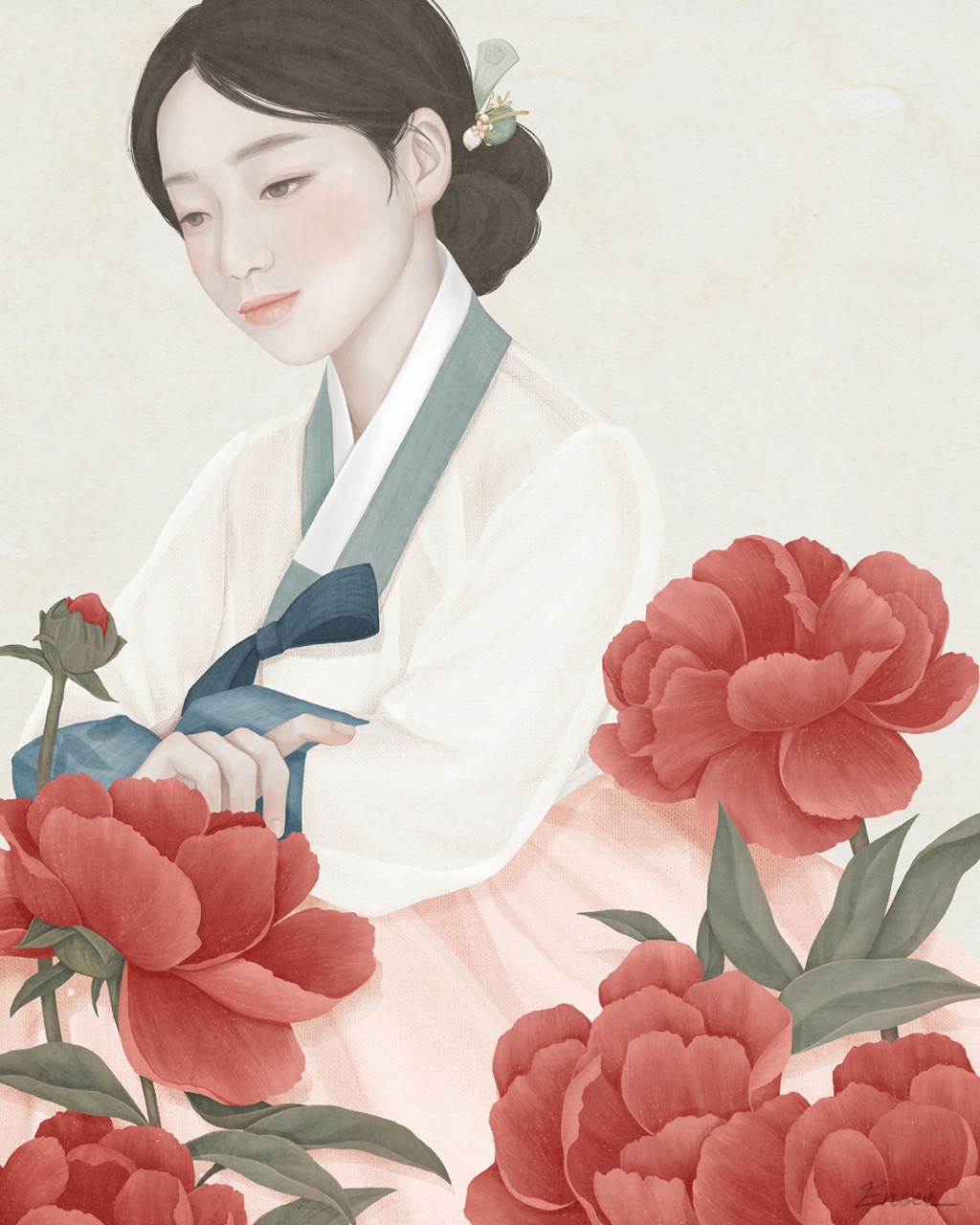 Корейский художник ли чон сок картины