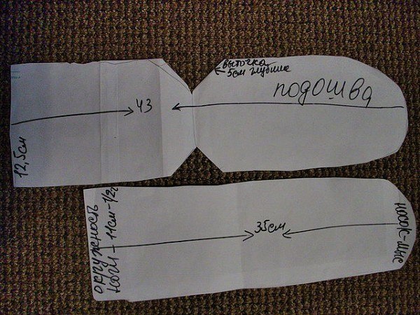 Шьем носочки из флиса женские хобби