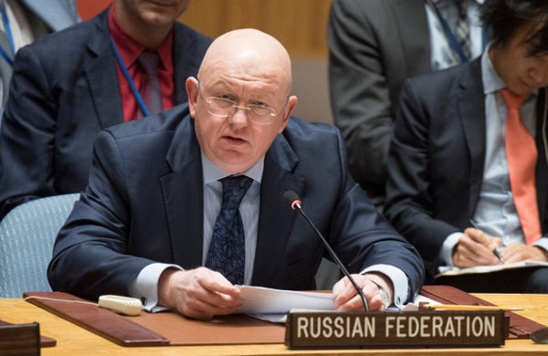ВОТ ЭТО ВЕЛИКАЯ РОССИЯ! НАШ ПОСТПРЕД В ООН, ПОСТАВИЛ НА МЕСТО ПРЕДСЕДАТЕЛЯ СОВБЕЗА