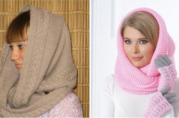 Модные вязаные шарфы спицами 2022-2023: новинки, схемы, описание