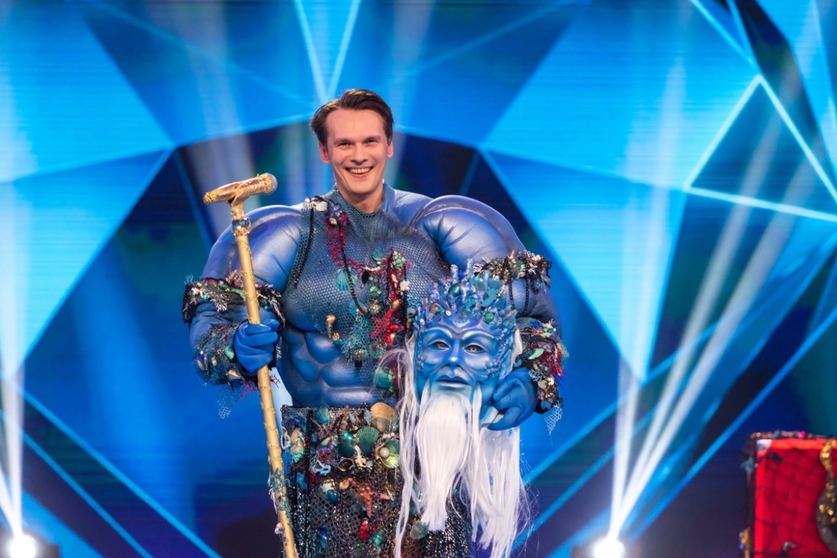 Влад Сташевский / VK📷Влад Сташевский на проекте «Маска» в образе Морского царя, 2023 год