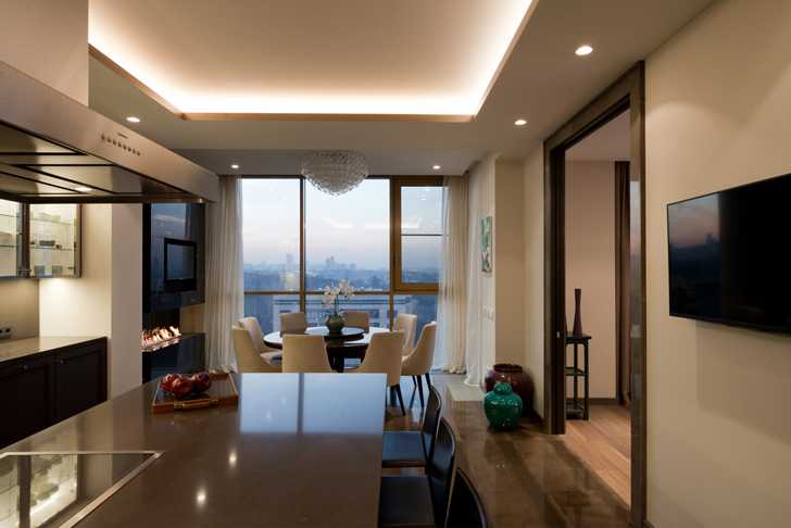 Приятный интерьер московской квартиры в нейтральных тонах Приятный интерьер московской квартиры в нейтральных тонах интерьер и дизайн,квартира,Москва,нейтральные тона