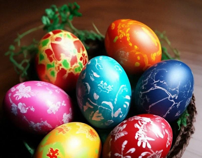 Пасхальные традиции: символика цвета в окрашивании яиц