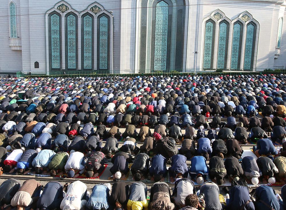 Курбан-байрам в Москве: лицо столичного ислама изменилось Курбан-байрам в Москве: лицо столичного ислама изменилось курбан байрам,Москва 2019,мслам,общество,россияне