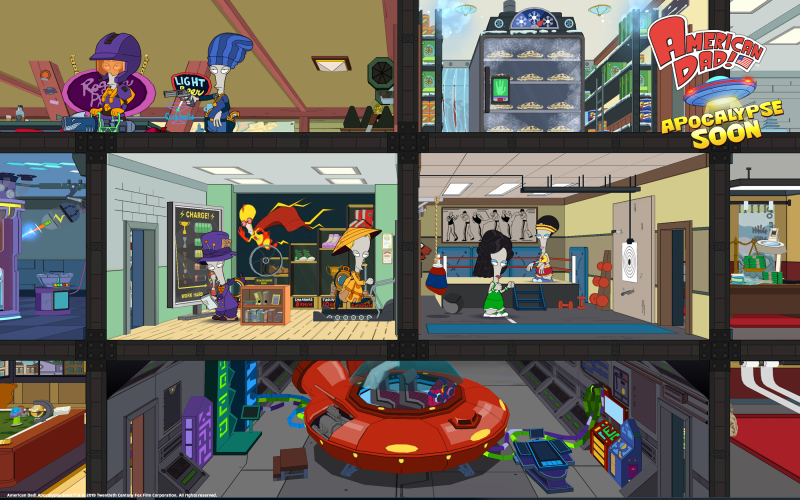 Мобильная игра American Dad! Apocalypse Soon вышла на iOS и Android american dad! apocalypse soon,Игры,мобильные игры