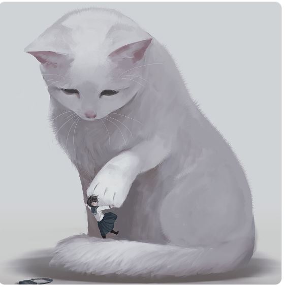 Если бы кошки были гигантами 