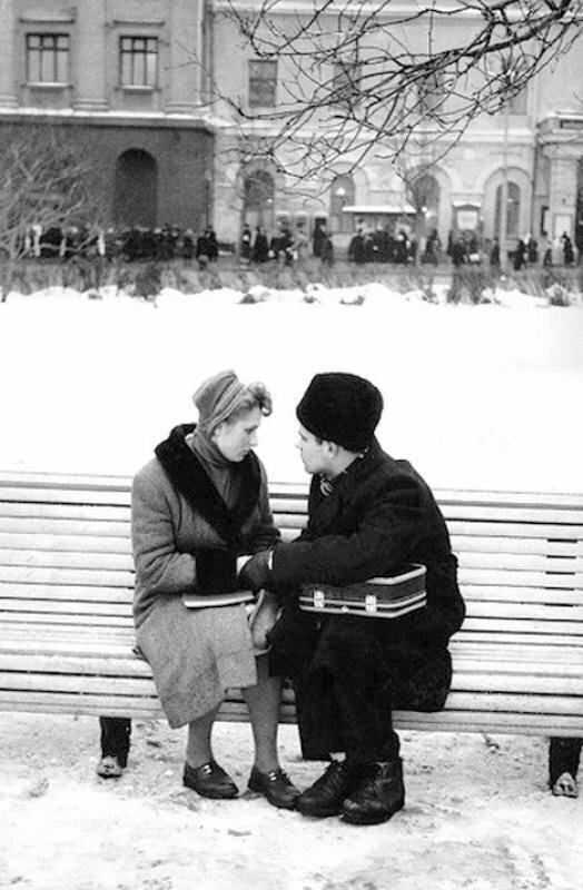 Фотографии зимней Москвы разных лет москва