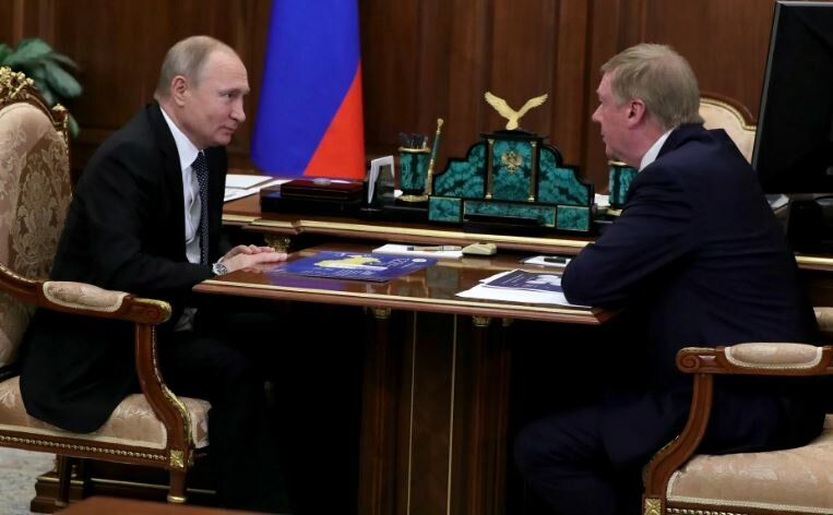 Путин и Чубайс (иллюстрация из открытых источников)
