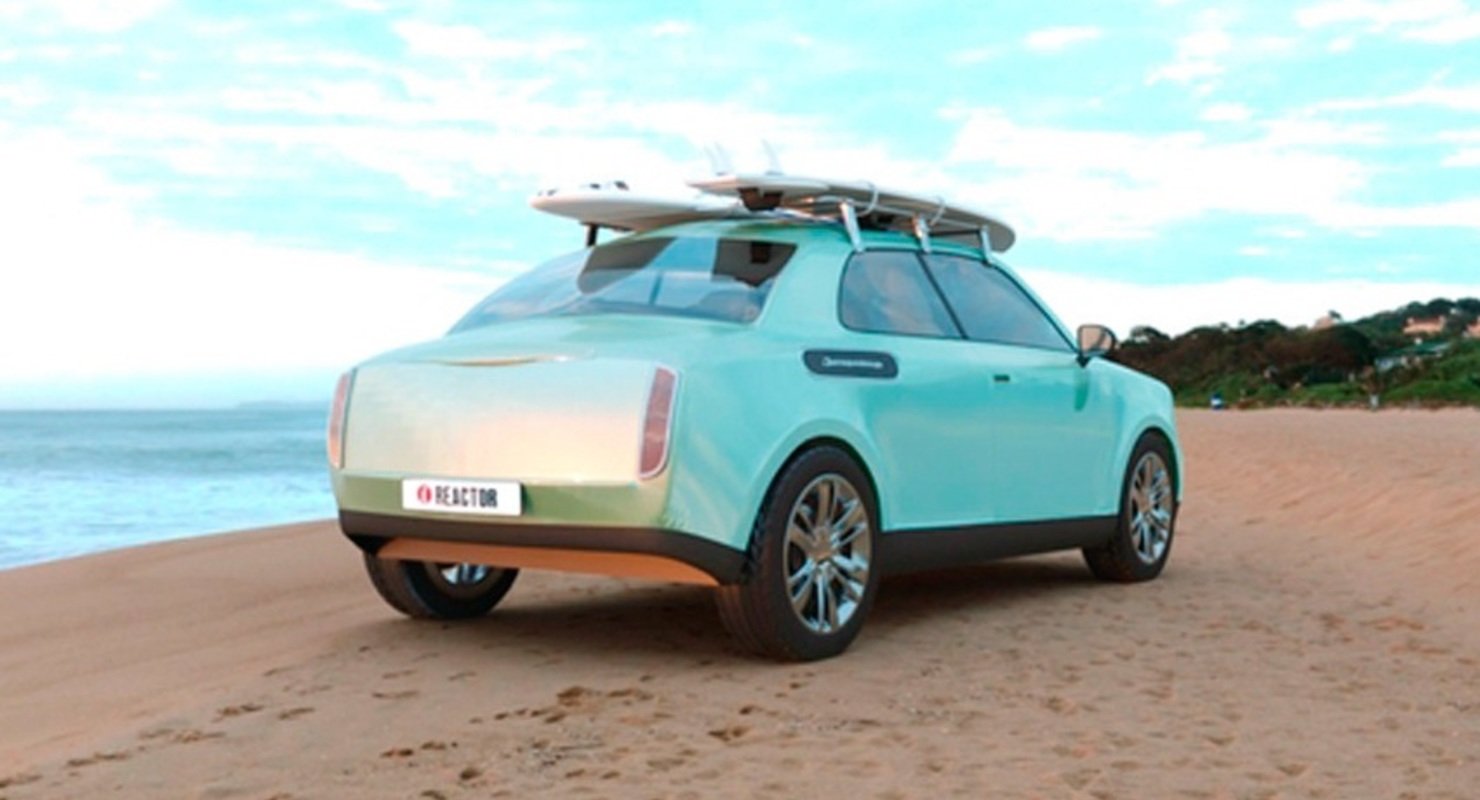 Дизайнер Шторм показал современный «Запорожец» для серферов и сапбордистов