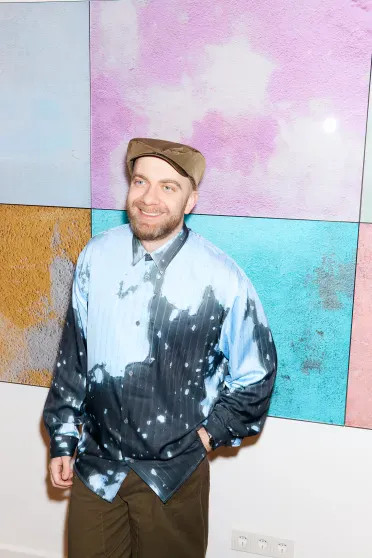 Светская тусовка на открытии выставки Тима Парщикова Color Matrix