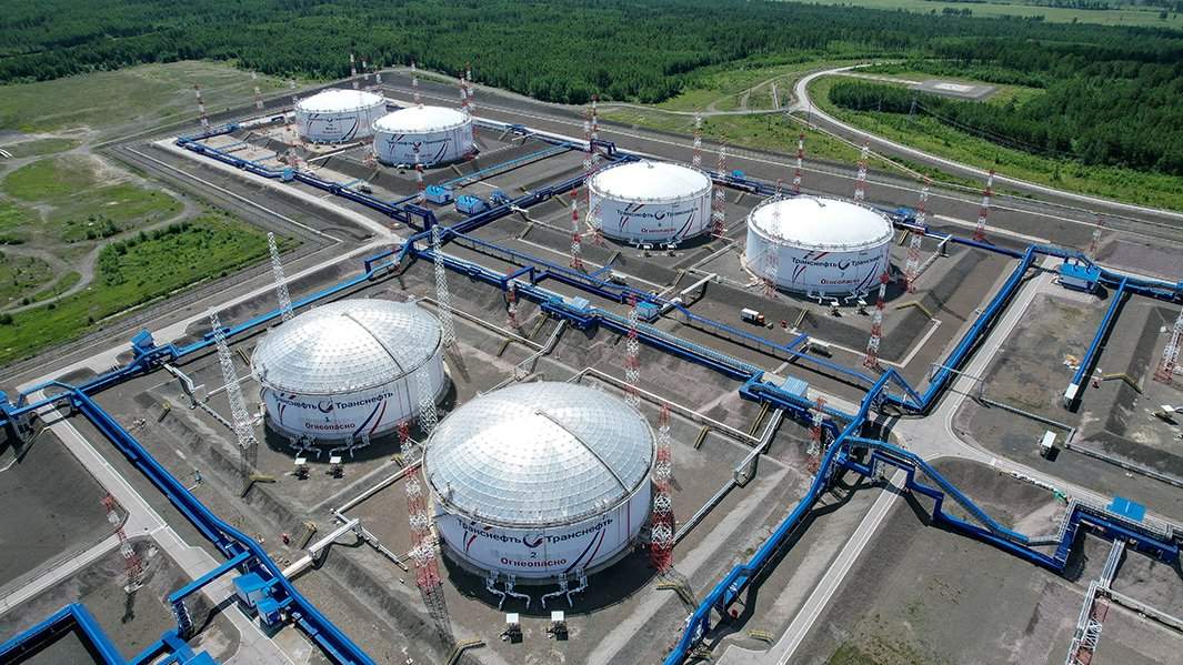 Одна из нефтеперекачивающих станций трубопроводной системы Восточная Сибирь – Тихий океан в Амурской области