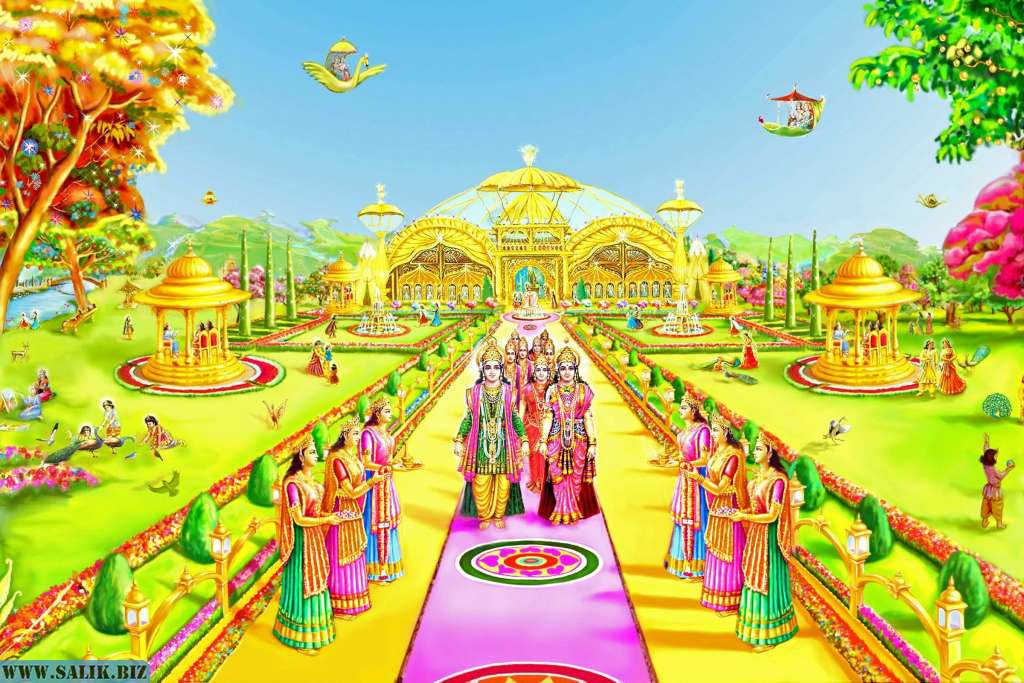 Так в представлении Древней Индии выглядит Сатья Юга.