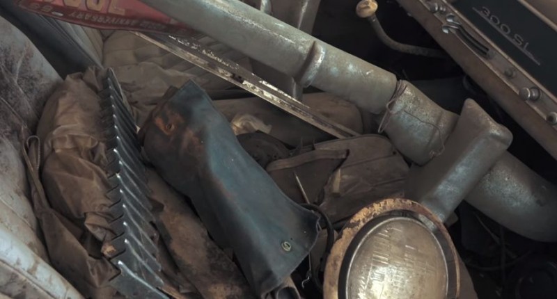 Развенчание красивой легенды о Mercedes 300 SL "Gullwing", найденном в заброшенном сарае mercedes-benz,авто и мото,старые авто