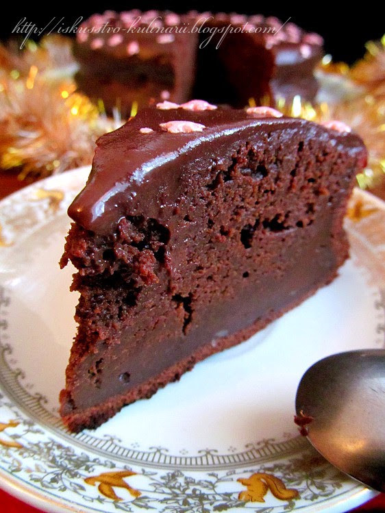 Трюфельно-шоколадный торт десерты,сладкая выпечка,торты
