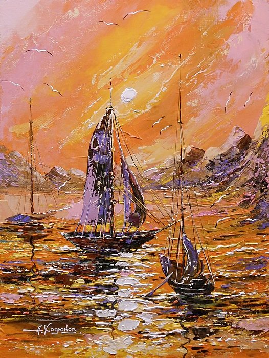 Весна. Художник Александр Ходюков Весна. Художник Александр Ходюков живопись