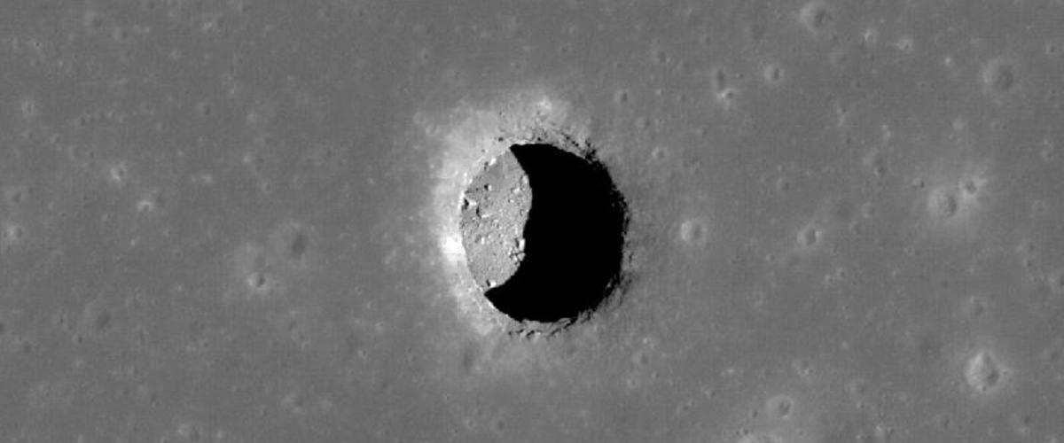 Найдены первые прямые доказательства лавовых трубок на Луне