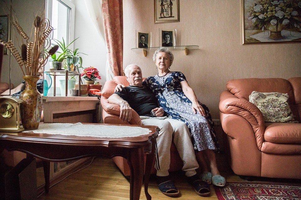 Последняя любовь: Пожилые пары в проекте Ярославы Тарасовой жизнь,отношения,психология,фотопроект