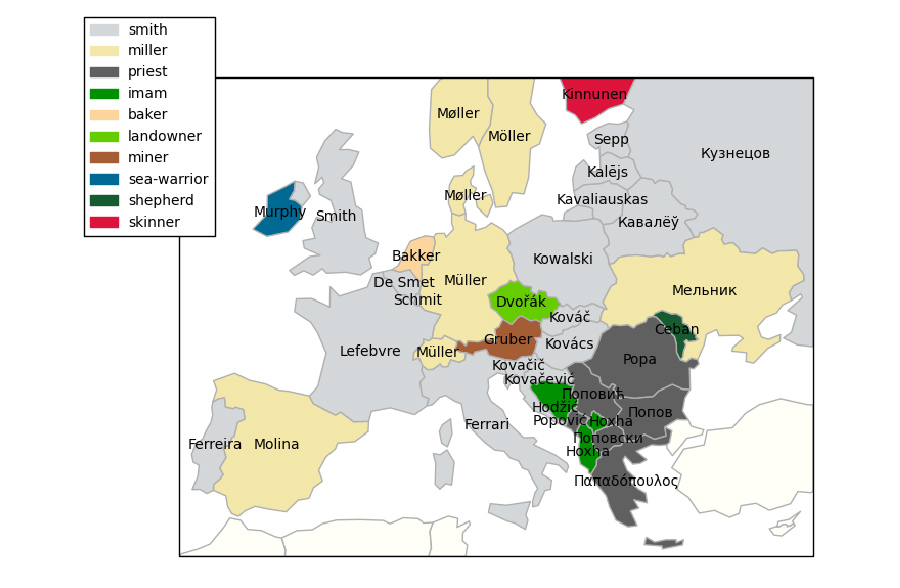 occupational-surnames-in-Europe occupational-surnames-in-Europe