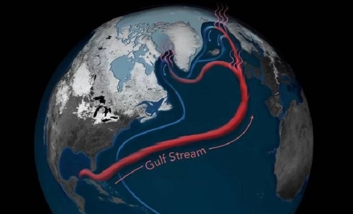 Гольфстрим мог давно течь не в ту сторону. /Фото: pikabu.ru
