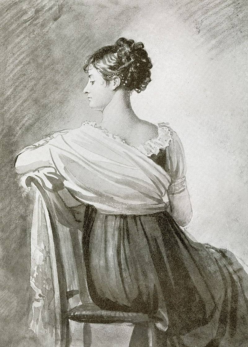Портрет мадам Рекамье Франсуа Жерара