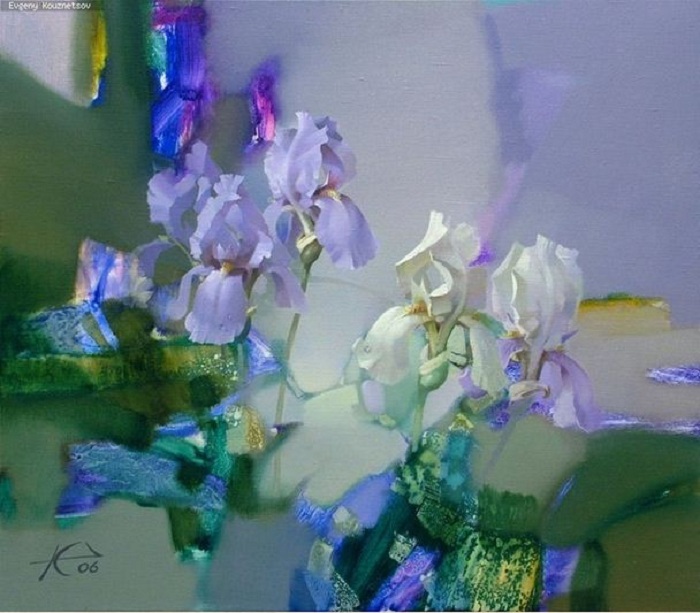 Мир фантастических цветов от Евгения Кузнецова.