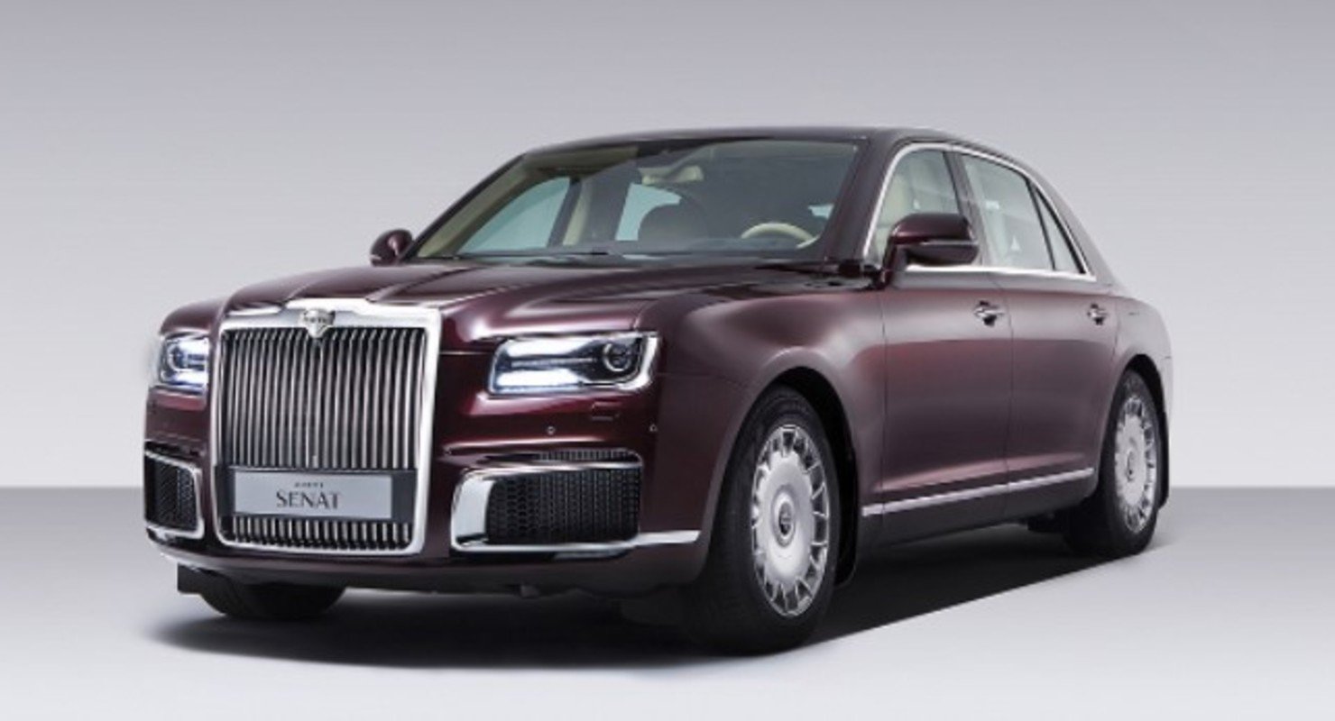 В Интернете рассекретили характеристики безопасности лимузина Aurus Senat