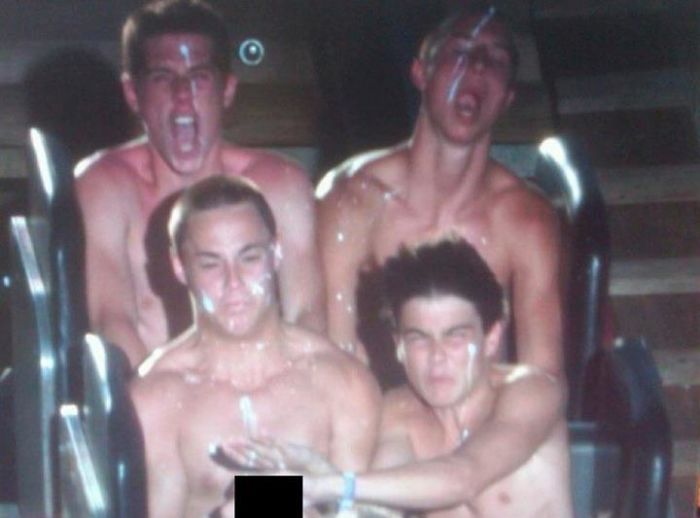 So My Friends Took Sunscreen On A Roller Coaster... Hilarity Ensues