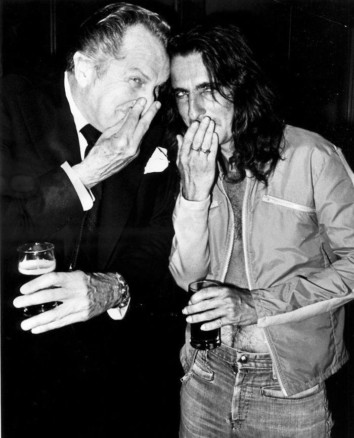 Alice Cooper & Vincent Price, 1978