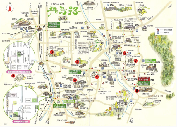 Таинственные мегалиты японского парка Асука
