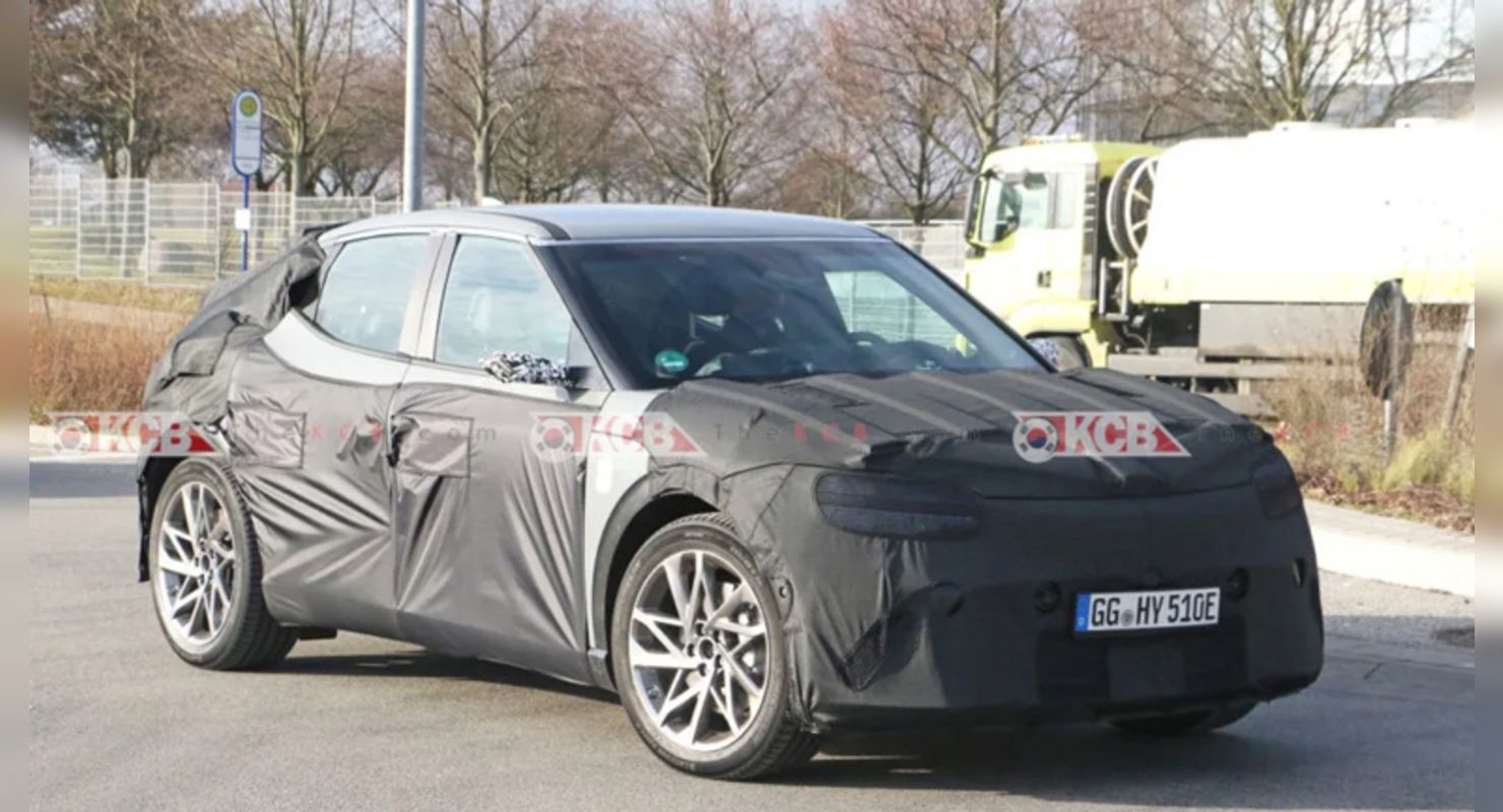 Электрический кроссовер Genesis заметили на тестах в Европе