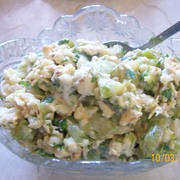  Ленивый  кабачковый салат