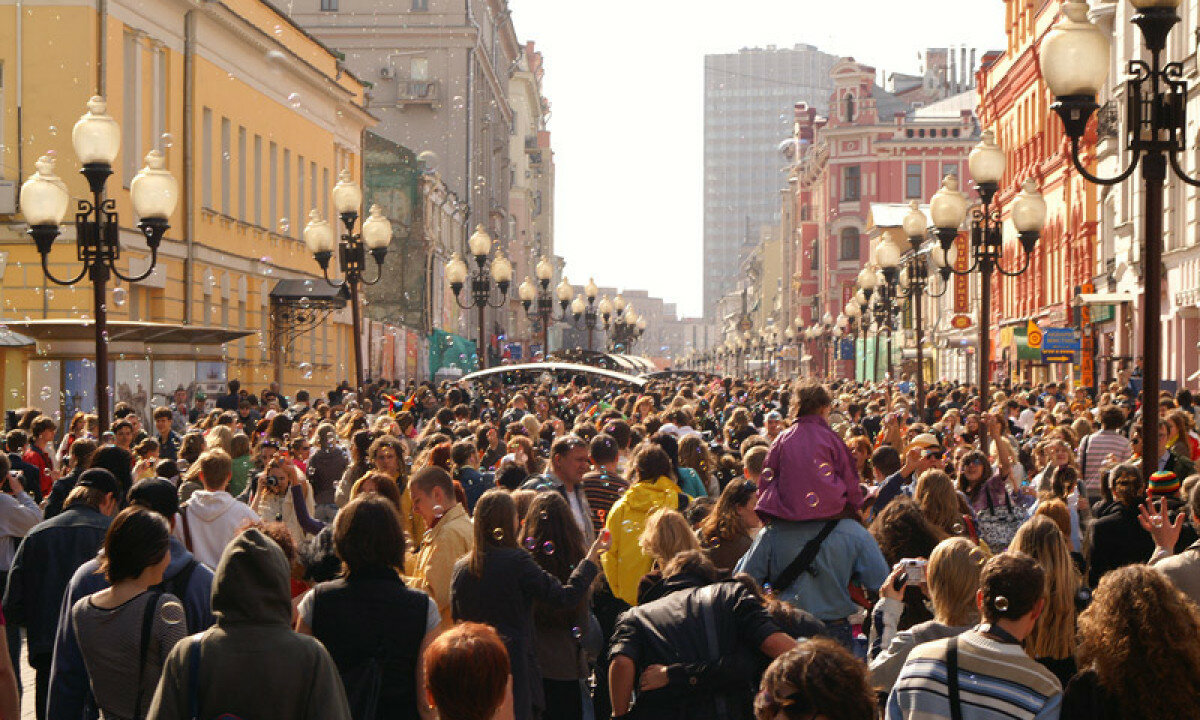 Заполнены людьми