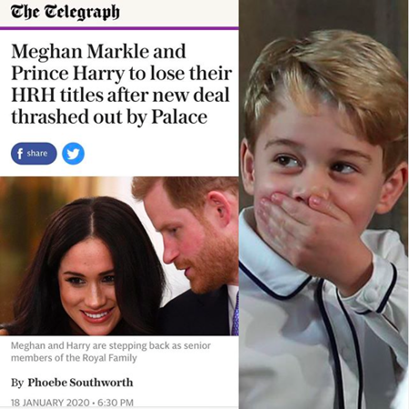 О принце Джордже снимут комедийный мультсериал на основе мемов с его участием Меган, принц, принца, Джордж, Джанетти, Гарри, Маркл, королевской, семье, когда, нового, невероятно, наконец, самой, этого, будет, Миддлтон, наследника, престола, Джорджа