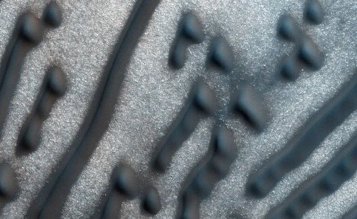 Марсианские дюны или азбука Морзе