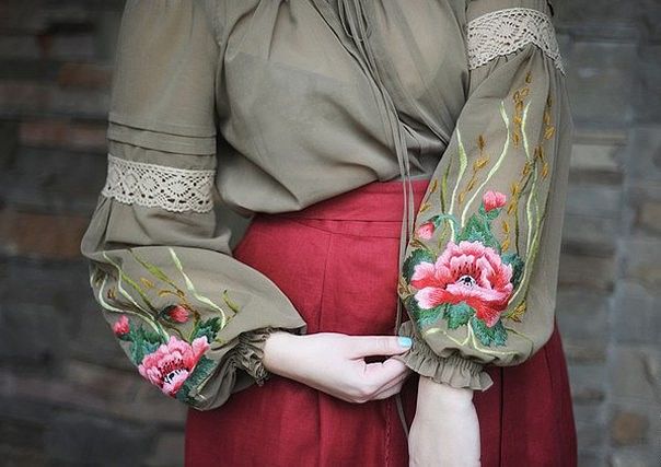 Цветочные идеи для вышивки на вашей одежде: идеи Цветочные идеи для вышивки на вашей одежде: идеи идеи для вышивки,рукоделие,своими руками,сделай сам,Цветочная вышивка