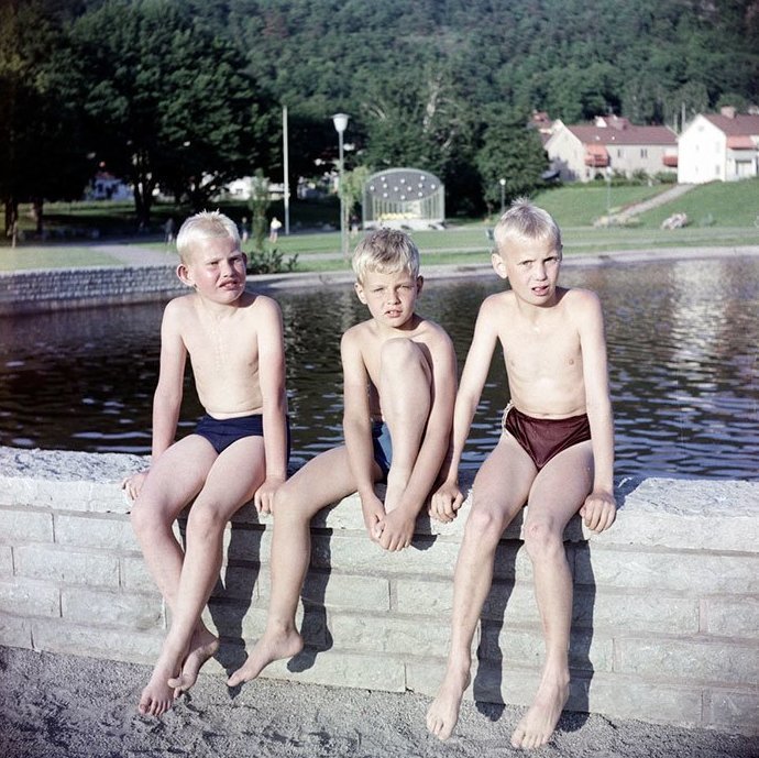 Назад в прошлое: шведский город Хускварна в фотографиях 70-х годов Хускварна, город, прошлое, ретро, фотография, фотомир, швеция