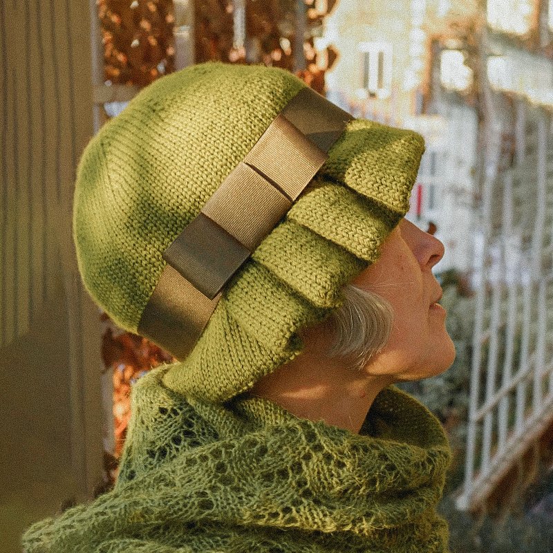 Утонченные шапки, которых не встретишь в магазине: 8 оригинальных моделей вязание,головные уборы