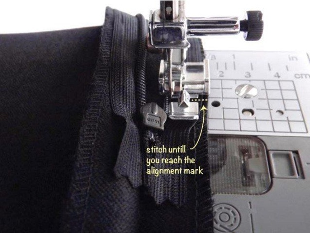 Как вшить потайную молнию Как вшить потайную молнию одежда,рукоделие,своими руками,сделай сам