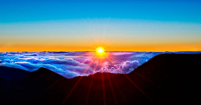 Красота природы с вершин мира 