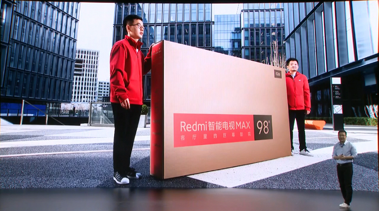 Представлен гигантский телевизор Redmi Max 98 новости,статья,технологии,устройство