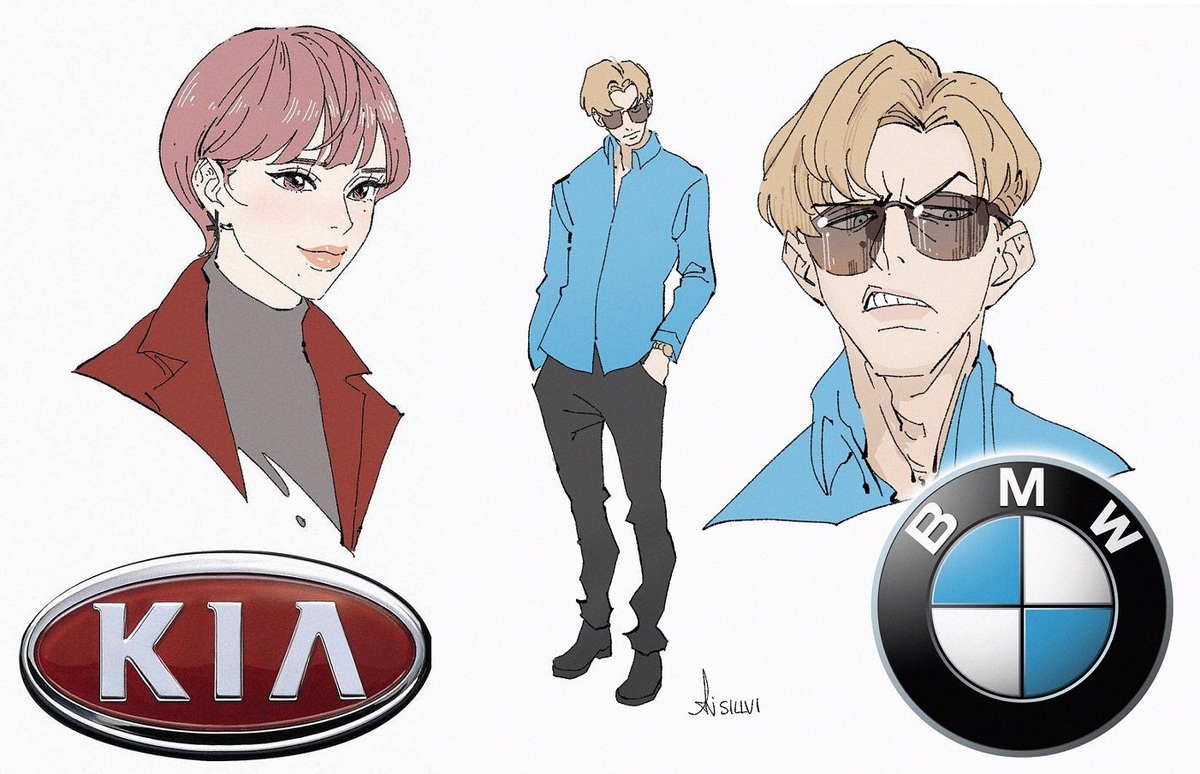 Как выглядели бы автомобили, будь они людьми