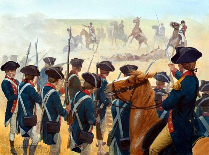 Колониальные американцы помогли в английской гражданской войне