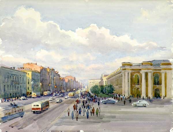 Зарисовки советской жизни Зарисовки советской жизни Живопись