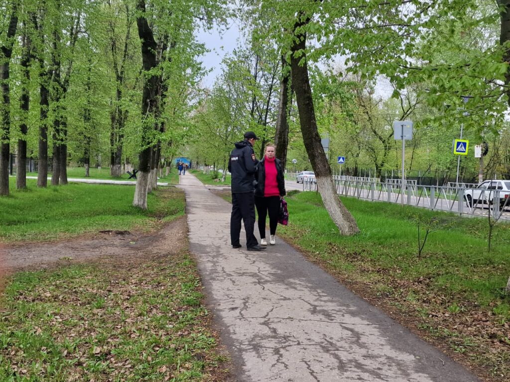 1 мая в Рязани полиция массово проверяет документы у прохожих