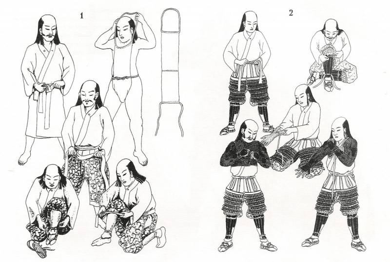 Кого сложнее одеть: рыцаря или самурая? история