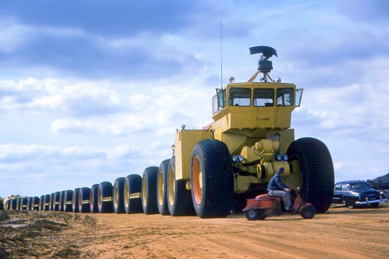 LeTourneau TC-497: многоножка Судного дня оружие