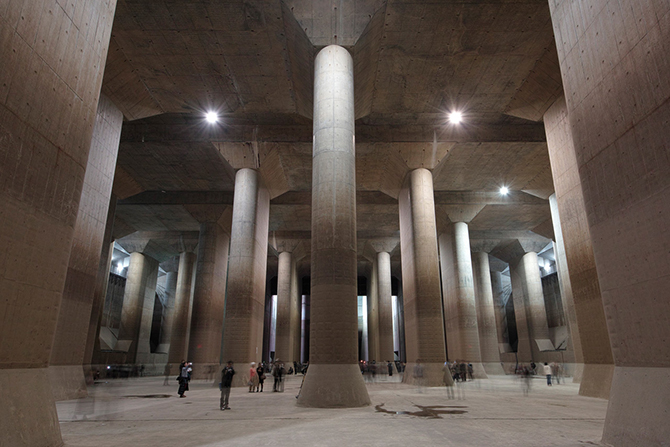 Огромное подземелье под Токио