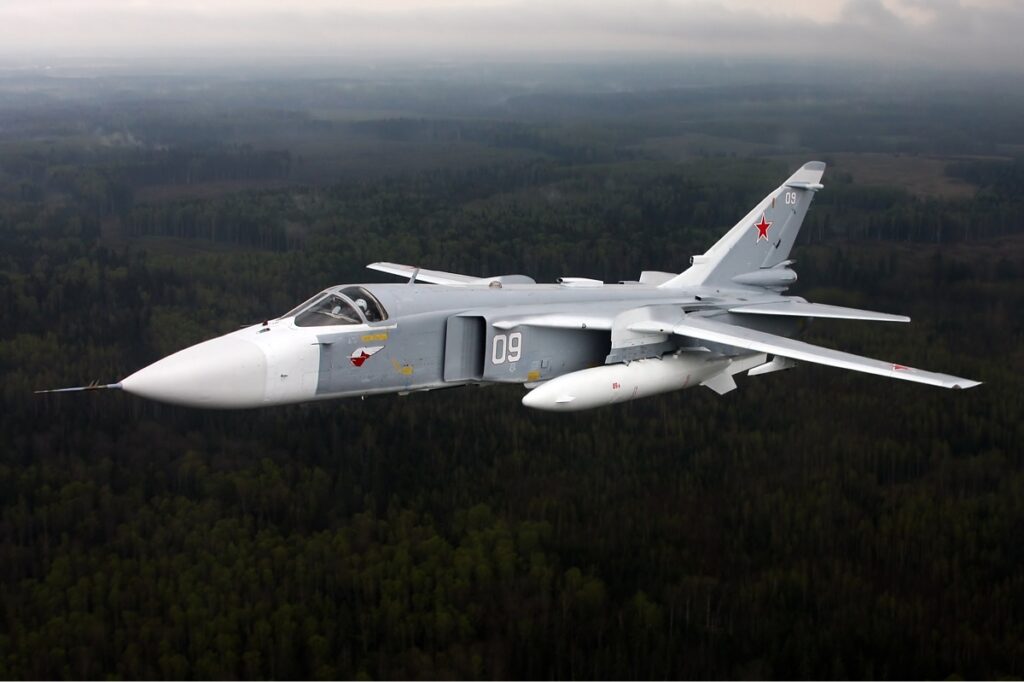 ВСУ заявили, что российские самолёты вторглись в зону учений